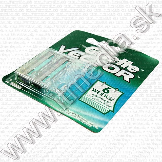 Image of Gillette Vector 2x Refill Cartridges *Aloe* (IT8463)